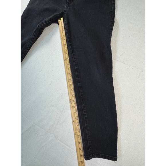 1822 Denim Skinny Jeans Womens 14 Black Ankle Length Stretch Denim - Picture 9 of 10